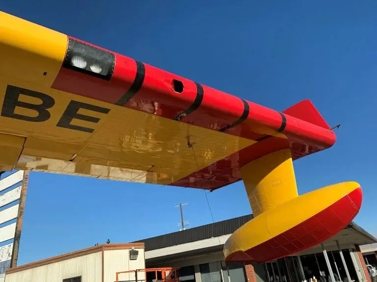 A small UAV (drone) struck the wing of a Canadair CL-415 firefighting aircraft during the Palisades Fire in Los Angeles, CA, in January 2025.